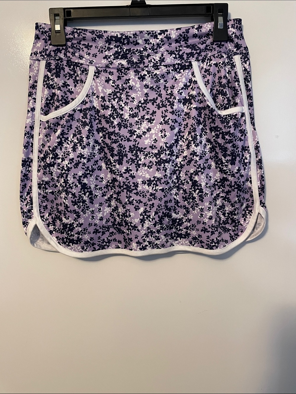 PGA Tour Purple Floral Golf Skort Size Small